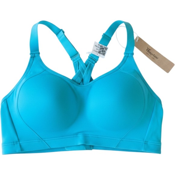 Wingslove Other - Wingslove Blue Green High Impact Sports Bra 38B Racerback  391767 HC NEW
